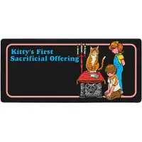 Steven Rhodes - Kitty's first offering - Iso hiirimatto (XXL-koko)