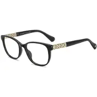 Kate spade KS LYSSA 2/G 51/17/140 mustat asetaattikehykset NAISILLE KS LYSSA 2/G
