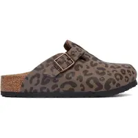 Birkenstock Boston Kids Bfbc Print Leo Mocca - Brown - 31