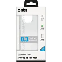SBS SKINNY IPHONE 16 PRO MAX TRANSPARENT (TESKINIP1667PT)