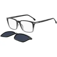 HUGO BOSS BOSS 1847/G/C 55/16/145 mustat harmaasävyiset polyamidikehykset MIESTEN BOSS 1847/G/C