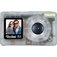 Rollei Compactline Pocket Transparent digikamera, kirkas