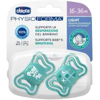 Chicco 156436 PHYSIO LIGHT SILICON NAPTURE 16-36M 2SIVU SININEN