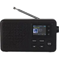 Denver DAB-57 kannettava DAB+/FM-radio – Bluetooth, herätyskello ja uniajastin