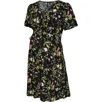 Vero moda Maternity Mekko 'VMMeasy' oliivi / vaalea pinkki / musta / valkoinen