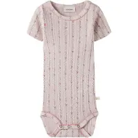 Lil´ Atelier Lil' Atelier Body l/h - Duna - Puuvilla/Modal - Pointelle - NbfR - - 62 - Bodyt L/H