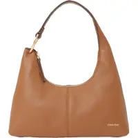 Calvin Klein Olkalaukku 'Slouchy Shoulder' konjakki
