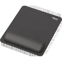 Fellowes Breyta 100142555, Musta, Yksivärinen, Rannetuki, Liukumaton pohja