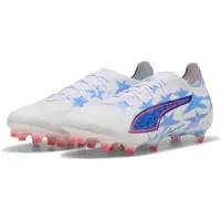 Puma Ultra 6 Pro Fg/ag Christian Pulisic X Kidsuper - Valkoinen/pink Lilac/dusky Blue Limited Edition, koko 43