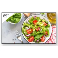 Sony FW-65BZ35L, Digitaalinen litteä infotaulu, 165,1 cm (65"), LCD, 3840 x 2160 pikseliä, Wi-Fi, 24/7
