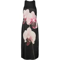 Y.A.S Yasorchida Satin Long Dress S. - Show - Black - 36
