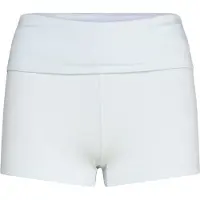 Gina Tricot Basic Folded Hotpants - White - L