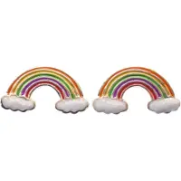 Silver Bar 6494 Rainbow korvakorut