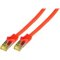 EFB Elektronik EFB-Elektronik patch cable - 5 m - red - Punainen - 5 meter