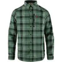 Fjällräven Men's Fjällglim Relaxed Shirt Deep Patina/Dark Navy Pitkähihaiset kauluspaidat XXXL