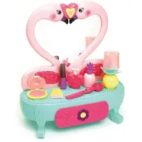 Zoo Troop Flamingo Vanity Set - Pink - ONE SIZE