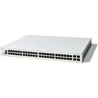 Cisco Catalyst 1200 C1200-48T-4X - Hallittava 48-porttinen Gigabit Ethernet -kytkin, Valkoinen