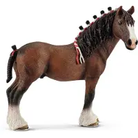 Schleich Maatilaelämää Clydesdalen Ruuna