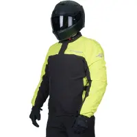 Sweep proshell sadetakki, musta/keltainen - 6xl