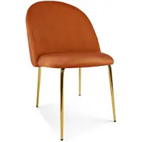 Leobert Ruokapöydän tuoli Inca, oranssi