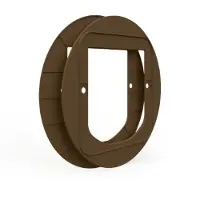 Sure Flap - Cat Flap Mounting Adaptor Ruskea - Kissat - Kissan turvallisuus ja kissanluukut - Kissan luukut ja kissaovet