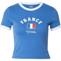 Levi's Paita 'France Ringer Tee' taivaansininen / punainen / valkoinen