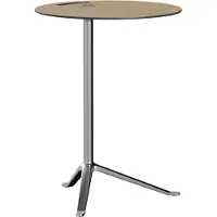 Fritz Hansen Little Friend Ks12 Sivupöytä /kiillotettu Alumiini - Sivupöydät & Apupöydät Laminaatti Tammi - 5702370181567