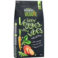 Greenwoods 12 kg bataattia, herneitä, porkkanaa ja pinaattia Veggie koiran kuivaruoka