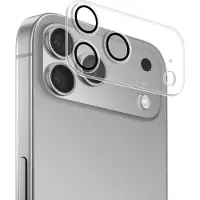 Puro iPhone 17 Pro Standard Camera karkaistu lasi - objektiivin ja kameran saarekkeen suojuslasi