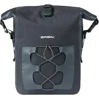 Basil Sivupussit takapyörälle - - Navigator Waterproof - 12-15 L - 100% vedenpitävä (IPX3) - MIK-koukut