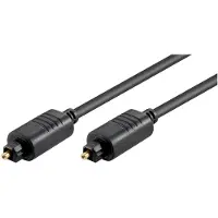 Goobay Toslink - Toslink cable 1m black (50217)