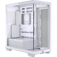 Corsair 3500X -miditornikotelo ikkunalla, valkoinen