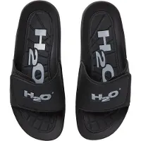 H2O Suihkusandaalit Velcro - Musta, koko 39