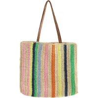 Lindex Bag In Paper Straw - Beige - ONE SIZE