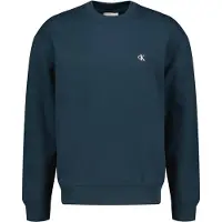 Calvin Klein Jeans Ls Eu 350Terry Monogram Cn Swtsh - Navy - L