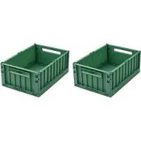 Liewood Taiteltava laatikko - 2 kpl - Weston - Medium+ - Dusty M - - OneSize - Taiteltavat laatikot