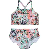 Color Kids Bikini W. Frills, Aop - Multi/patterned - 116