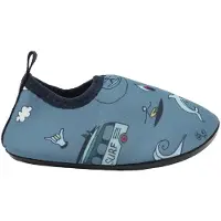 Color Kids Swim Shoes, Aop - Blue - 32/33