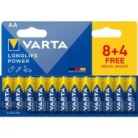Varta Batterie LONGLIFE Power AA NEU 12St. (8+4) (04906121772)