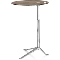 Fritz Hansen Little Friend Ks11 Sivupöytä Krominvärinen / - Sivupöydät & Apupöydät Laminaatti Saksanpähkinä - 5702370140403