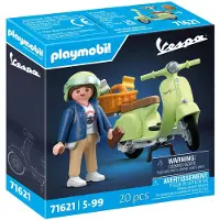 Playmobil 1969 Vespa 150 Sprint Veloce, Light Green - Multi/patterned - ONE SIZE