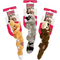 Kong Scrunch Knots - Vinkuva pehmolelu M/L, Pesukarhu