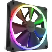NZXT F140 RGB PWM -tuuletin, 140 mm, musta