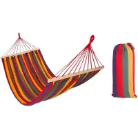 REA 1 hengen riippumatto poikkipalkilla 80cm 480144B PUNAINEN