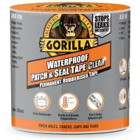 Gorilla Vedenpitävä paikkaus- ja tiivistysteippi Clear 2.4m