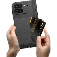 INF Google Pixel 9 Pro Fold -kotelo ja jalusta Musta