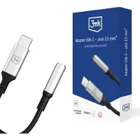 3MK Tarvikkeet - USB-C-sovitin - Jack 3,5 mm