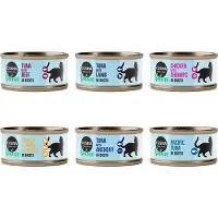 Cosma 24x70g Nature lajitelma, 6 makua Kissanruoka