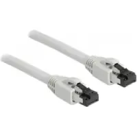 DeLOCK 80558, 1 m, Cat8.1, S/FTP (S-STP), RJ-45, RJ-45, Harmaa