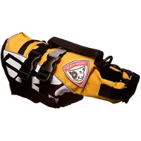 EzyDog Micro Pelastusliivi pienille koirille - Eri kokoja, Keltainen / XS
